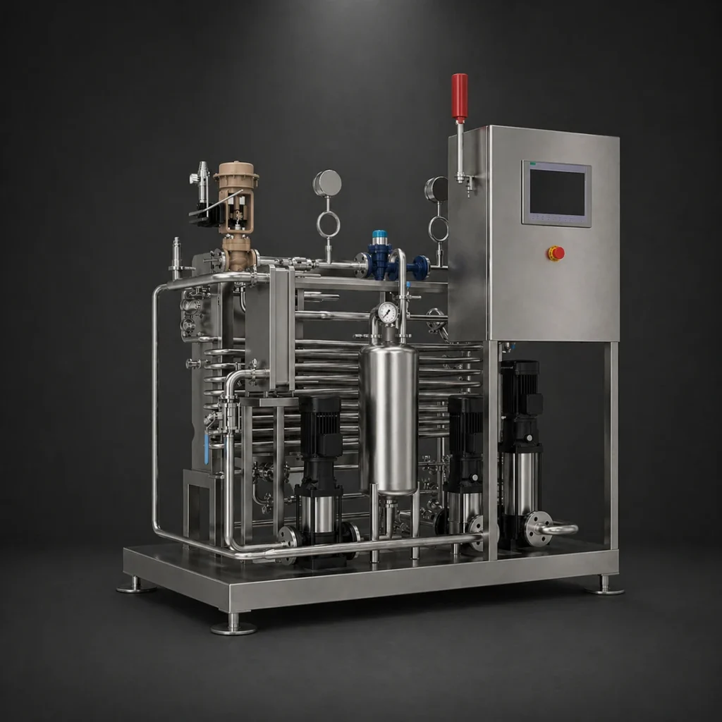 Pasteurizador flash